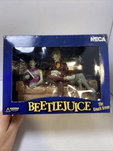 Neca Beetlejuice The Couch Scene 4-teiliges Diorama Set Neu Michael Keaton - Bild 1 von 6