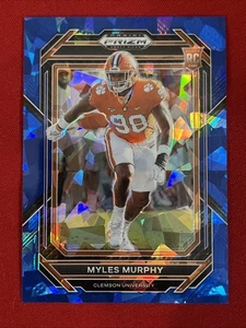 2023 Panini Prizm Draft Picks - Myles Murphy #172 Blue Ice Prizm (RC) #’d/99 - Picture 1 of 9