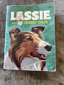 Lassie and the Shabby Sheik by George S. Elrick, 1968 Whitman BIG LITTLE BOOK - Picture 1 of 5