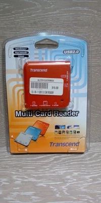 TRANSCEND 13 in 1 Adapter Compact Flash Adapter, Mini SD, XD + MORE - Image 1 of 3