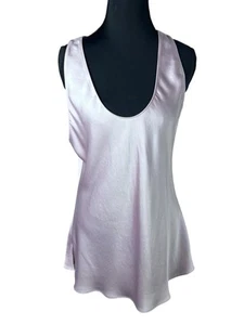 Simkhai Satin Quiet Elegance Minimalist Women's Camisole Tank Size L NWT $245 - Picture 1 of 11
