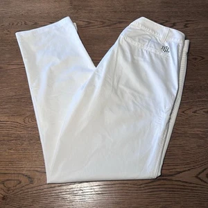 Puma Dry Cell Flat Front Golf Trousers Mens 36 x 34 White - Picture 1 of 6
