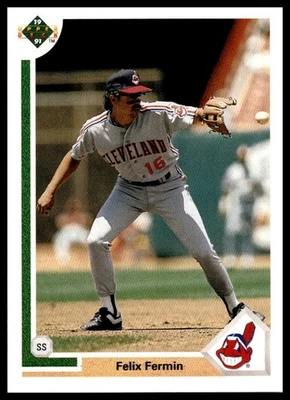 1991 Upper Deck #104 Felix Fermin - Image 1 of 2