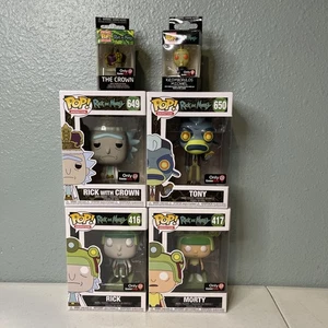 6 Stück Rick and Morty Funko Pop! Vinyl Figuren Pocket Pop Gamestop Exclusive - Bild 1 von 13