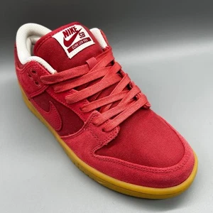 Nike SB Dunk Low Pro Adobe Red Gum DV5429-600 Herren Uk 5 Turnschuhe Sneaker Schuhe - Bild 1 von 8