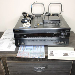 Onkyo TX-NR708 7.2 Channel AV Receiver and Amplifier 110 WPC w/ Remote + Bundle - Picture 1 of 21