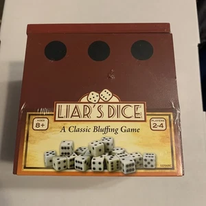 New Liar's Dice Bluffing Game By Front Porch Classics 2-4 Players (NEW) - Picture 1 of 4