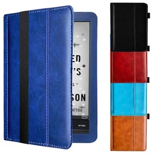 PU Leather e-Reader Cover 6 inch Flip Funda for Sony PRS-650 - Picture 1 of 11