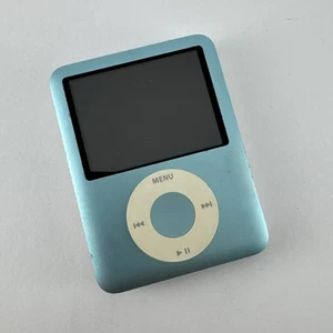 ipod nano 3. generation 8gb Blau - BRAUCHT NEUEN AKKU - Bild 1 von 3