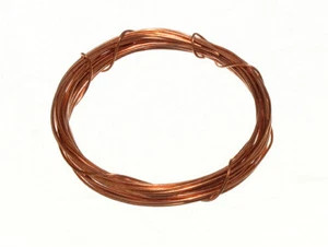 Nuevo 10 X Rollos De Imagen Alambre Cobre Chapado 0.6mm 3 Metro - Onestopdiy - - Imagen 1 de 1