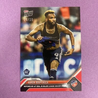 2023 Topps Now MLS Aaron Boupenoza #171 RC Rookie-RED 04/10 FC CINCINNATI (C1) - Image 1 of 2