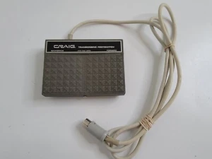Craig Transcribing Foot Switch 2702-0300 Japan Backspace Forward Good Used Shape - Picture 1 of 16