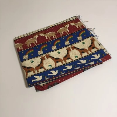 33" Noah's Ark Stripe Fabric 42" wide Cotton Fabric Tradions - Image 1 of 4