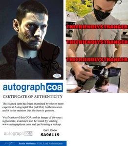 Ben Barnes signed "THE PUNISHER" 8x10 Photo a PROOF Hot SEXY Billy ACOA COA - Picture 1 of 5