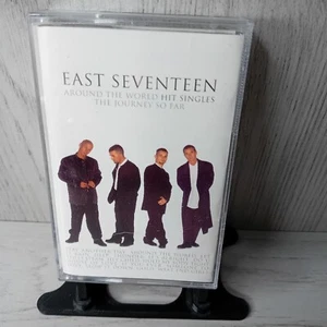EAST SEVENTEEN AROUND THE WORLD HIT SINGLES CASSETTE TAPE ALBUM RARE RETRO MUSIC - Picture 1 of 3