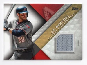 2018 Topps Major League Materials Jersey J.D. Martinez - Picture 1 of 1