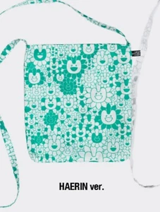 [HAERIN] NewJeans DoubleSingle Supernatural NJ X MURAKAMI Cross Bag Ver+POB CARD - Bild 1 von 11