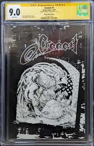 Creech #1 Graded CGC 9.0 Black & White Variant Signed by Greg Capullo - Bild 1 von 2