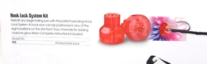 Hook Lock System Kit Red Soft Plastic 1-1/4" (13pc) Williamson Saltwater Z8 - Picture 1 of 6
