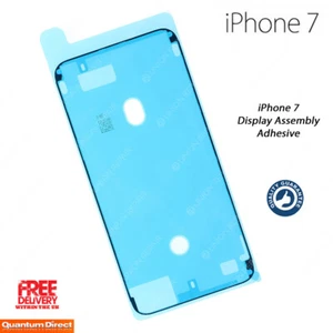 Neu Schwarz IPHONE 7 LCD Anzeige Wasserfest Montage Kleber - Bild 1 von 2