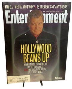 Entertainment Weekly Magazine 296 October 13, 1995 Star Trek William Shatner - Picture 1 of 12