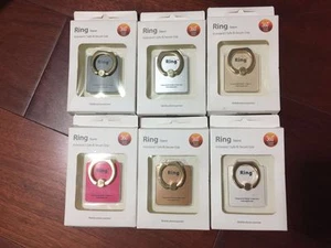 Supporto impugnatura in metallo anello dito universale 360° per cellulare iPhone - Foto 1 di 13
