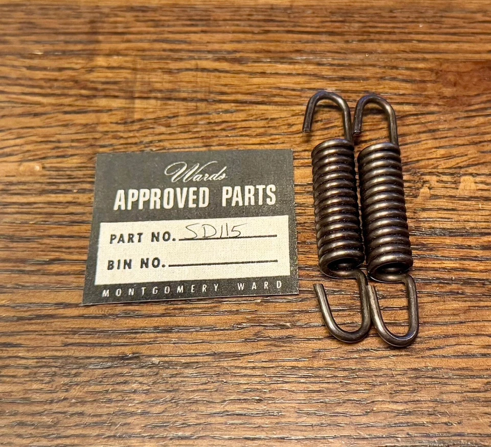 Juego de muelles de freno trasero Benelli / Motobi 125 y 200 Sprite 250 Barracuda 125 250 SS Foto 1 de 1