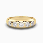 Echter Diamant-Herren-Ehering, 14 K Gelbgold, rund, 0,75 Karat, 5 mm, Gr????e...