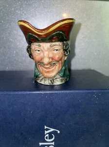 Royal Doulton Miniature Character Toby Jug Dick Turpin D6128 - Picture 1 of 6