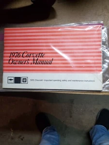 1976 Corvette Ownwers Manual - Picture 1 of 1