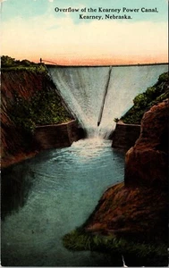Cartolina Sidney High School Nebraska colorata PM 1910 - Foto 1 di 2