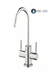 DOUBLE WATER FILTER TAP/FAUCET SUIT UNDERSINK RO / FILTER UNIT CHROME - Picture 1 of 1