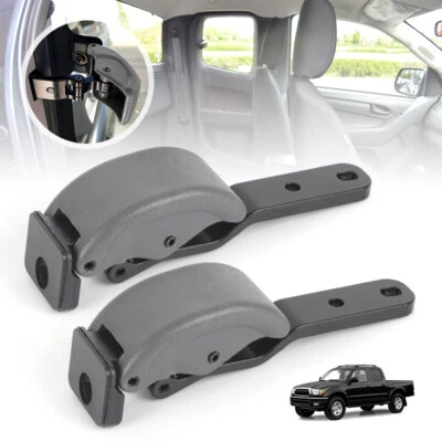 2X Pestillo de bloqueo de vidrio gris para ventana trasera cuarto para Toyota Tacoma 2001 2002 2003 04 Foto 1 de 4