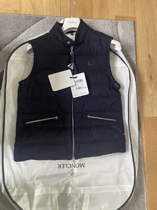 Moncler Gallienne Men’s CASHMERE Down gilet Size 2 M W/reciept - Picture 1 of 16