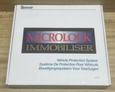 Nuevo en caja Quorum Microlock inmovilizador sistema de protección de vehículos nuevo en caja 41760 Foto 1 de 4