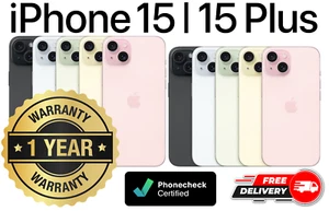 Apple iPhone 15 | 15 Plus - 128GB 256GB 512GB - Unlocked AT&T T-Mobile Verizon - Picture 1 of 19