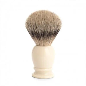 PENNELLO DA BARBA MUHLE 93K257 SILVER TIP SHAVING BRUSH - Imagen 1 de 2