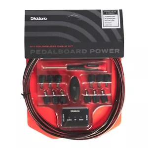 D'Addario DIY Solderless Pedalboard Power Cable Kit, PW-PWRKIT-20 - Picture 1 of 4