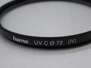 Hama *** UV C 72mm (IV) Filter 72mm SAFETY PROTECTOR PROTECT - Picture 1 of 2