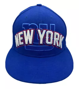 New Era 59FIFTY NFL New York Giants NFC Herren blau bestickt eng anliegende Mütze; 7 1/2 - Bild 1 von 7