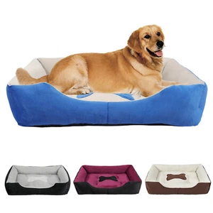 Orthopedic Warm Pet Bed Washable Dog Cat Puppy Sleeping Mat w/ Non-Slip Bottom - Picture 1 of 17