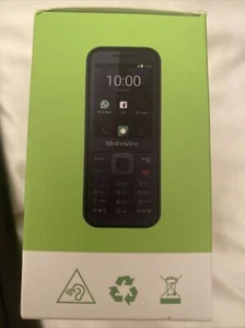 Teléfono con cámara de botón grande Mobiwire Nokosi 3G 2.4" - negro - grado A - Imagen 1 de 4