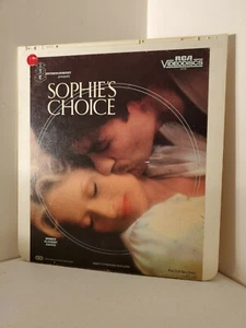Sophie's Choice Part Two disc RCA Videodiscs CED meryl streep - Picture 1 of 3