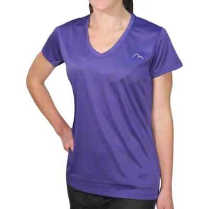 More Mile M-Tech Dry Girls Running Top Purple Short Sleeve Junior Kids T-Shirt - Picture 1 of 2