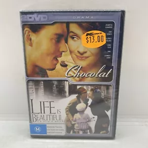 Chocolat / Life is Beautiful Region 4 Brand New Sealed Free Postage AU Seller - Picture 1 of 2