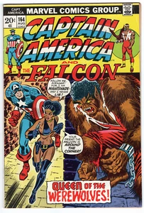 Captain America and Falcon #164 August 1973 Marvel Comics Fine 1st Nightshade - Picture 1 of 2