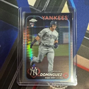 2024 Topps Chrome Update Series - Prism Refractor #USC70 Jasson Dominguez (RC) - Picture 1 of 2