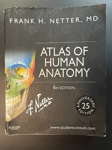 Netter Atlas of Human Anatomy 6th Edition 25th Anniversary Edition - Picture 1 of 2