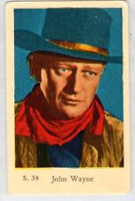 1958 JOHN WAYNE Dutch Gum Card #38 RARE FIND See photos.