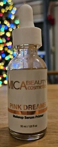 MICA Beauty Cosmetics Pink Dreams Makeup Serum Primer 1.01 Fl Oz New w/out Box - Picture 1 of 2